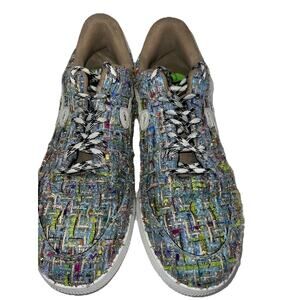 (…30)John Geiger GF-01 “Blue Tweed/Multi/White” (Men’s US. Size 11